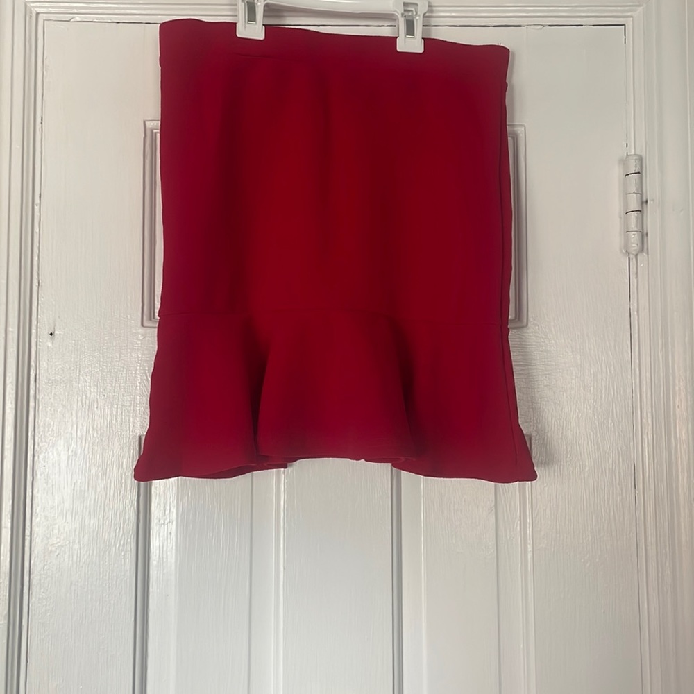 SHEIN, Size: M, Red midi skirt